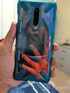 img 1 attached to Turquoise Green Ringke Fusion-X Case Cover For OnePlus 8 - Clear Hard PC Back With Heavy Duty TPU Bumper For Shockproof Protection review by Jackie Shallenberger