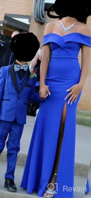 img 1 attached to 👔 Timeless Elegance for Little Gentlemen: Classic Tuxedo Morden Royal Toddler Boys' Clothing, Suits & Sport Coats review by Paul Stocks