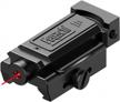 feyachi red/green laser sight low-profile compact picatinny rail laser for pistol handgun shotgun rifle logo