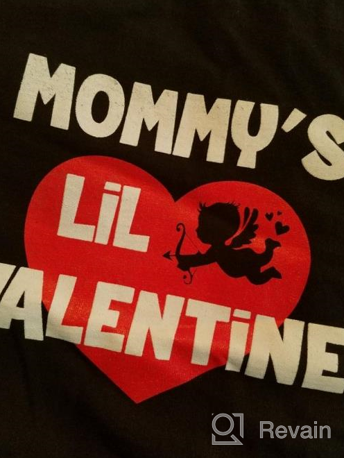 img 1 attached to 👩 Parental Love - Cute Long Sleeve Kids T-Shirt for Valentine's Day review by Ron Chang