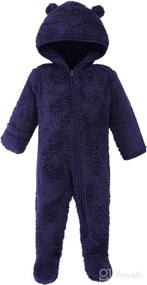 img 1 attached to 👶 Hudson Baby Unisex Fleece Sleep and Play: Cozy and Comfortable Baby Essential