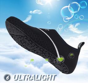 img 3 attached to Quick-Dry Water Shoes For Women & Men: IceUnicorn Aqua Barefoot Socks!