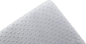 img 1 attached to Glacier Gray Blackleaf Baby Minky Playard Sheet - Soft and Portable Mini Crib Sheets with Minky Dots Plush Playard Mattress Cover
