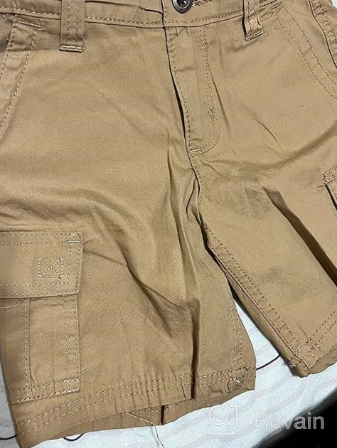 img 1 attached to 🩳 Functional and Stylish Levis Westwood Cargo Shorts for Boys - Steel Shorts Collection review by Kobby Cagle