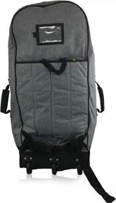 img 2 attached to Fisher Boards Rolling Duffle Travel Bag 39"X15"X10" (Not For Bodyboards)
