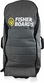 img 3 attached to Fisher Boards Rolling Duffle Travel Bag 39"X15"X10" (Not For Bodyboards)