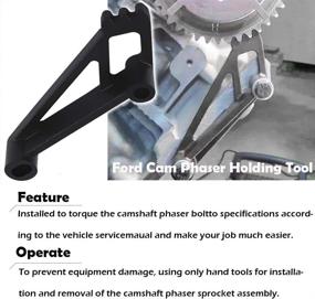 img 2 attached to 🔧 Yoursme Cam Tool: Crankshaft Positioning Wrench Holder and Cam Phaser Locking Tool for Ford 4.6L/5.4L 3V Engine | Comparable to Rotunda 303-448, T93P-6303-A, 6024 & 525219