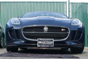 img 4 attached to 🚗 STO N SHO Front License Plate Bracket: Effortless Installation for 2013-2017 Jaguar F-Type/2018-2020 F-Type SVR