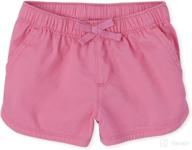 childrens place toddler girls shorts apparel & accessories baby boys : clothing logo