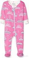 👶 organic cotton footed sleepers for baby girls by hatley logo