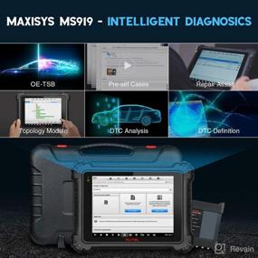 img 3 attached to 🔍 Autel MaxiSys MS919 Scanner - Advanced 2022 Top Diagnostic Scan Tool with Valued $2000 5-in-1 VCMI, ECU Programming & Coding, Repair Assist, Topology, 38+ Services - Same as Autel MaxiSys Ultra