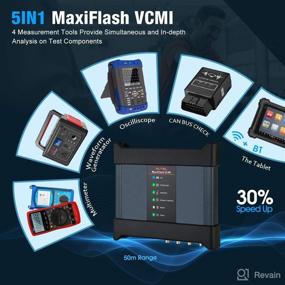 img 2 attached to 🔍 Autel MaxiSys MS919 Scanner - Advanced 2022 Top Diagnostic Scan Tool with Valued $2000 5-in-1 VCMI, ECU Programming & Coding, Repair Assist, Topology, 38+ Services - Same as Autel MaxiSys Ultra