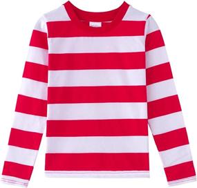 img 4 attached to Spring Gege Striped T Shirt Stripes Boys' Clothing : Tops, Tees & Shirts