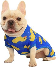 img 3 attached to HDE Pajamas Lightweight Jumpsuit Clothes Dogs