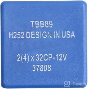 img 1 attached to 🔧 ZHParty 5 Terminals (5 Pin) Flasher-Hazard Warning/Turn Signal Fix for Fast Hyper Flash Compatible with FORD LINCOLN MERCURY - OEM Replacement # 5C3T-13350-AA , F65B-13350-AA