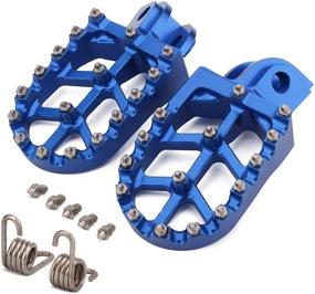 img 4 attached to 🏍️ Billet MX Wide Foot Pegs for KTM Bikes - Enhanced Footpegs & Pedals for Optimal Performance across Various Models