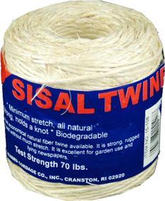 img 1 attached to 🧵 T.W. Evans Cordage 15-108 1-Ply Sisal Twine, 300 Feet