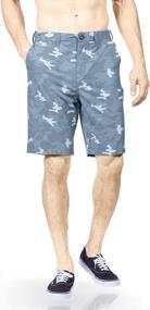 img 3 attached to Quick Dry Hybrid Board Shorts And Walk Shorts In Regular Fit For Men, Sizes 30-44 By Visive
