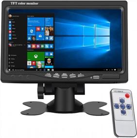 img 1 attached to Yasoca Portable Monitor 1024X600 with Built-in Speakers 7", HDMI Supported