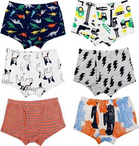 img 2 attached to Auranso Briefs Underwear Dinosaur Multicolored11 Boys' Clothing : Underwear