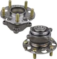 🔧 bodeman rear wheel hub and bearing assemblies - pair for 2008-2012 honda accord, 2009-2013 acura tsx логотип