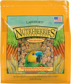 img 4 attached to Lafeber Garden Veggie Nutri-Berries Pet Bird Food: Non-GMO, Human-Grade Ingredients for Parrots