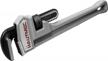 hautmec 36 inch aluminum straight pipe wrench, adjustable plumbing wrench, 4" jaw capacity, heavy duty plumbing pipe wrench, for pipes, tees, ball valves and other objects ht0188-pw logo