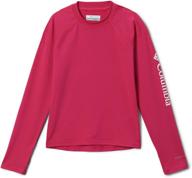 columbia shores sleeve sunguard cactus girls' clothing ~ active logo