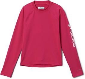 img 3 attached to Columbia Shores Sleeve Sunguard Cactus Girls' Clothing ~ Active