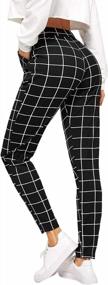 img 3 attached to Women'S High Waist Skinny Leggings: SweatyRocks Stretchy Work Pants For Comfort And Style!