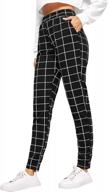 женские узкие леггинсы с высокой талией: эластичные рабочие брюки sweatyrocks для комфорта и стиля! логотип