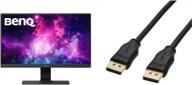 benq proprietary ultra slim amazonbasics displayport 24", 1920x1080, frameless, ips logo