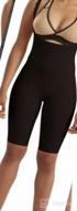 img 1 attached to Marena Recovery Knee-Length Compression Girdle With High-Back - M, Black: Support & Comfort For Your Everyday Activities! review by Chelsea Collins