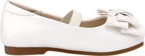 img 3 attached to 👑 DREAM PAIRS Toddler KFL213 Ballet Girls' Shoes: Stylish and Comfortable Flats for Little Princesses!