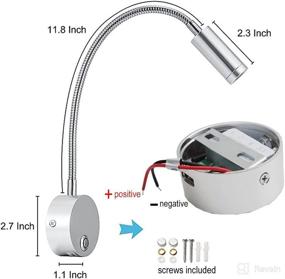 img 1 attached to Quckangy RV 12V Reading Lamp