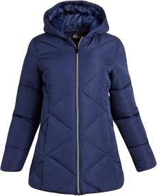 img 4 attached to Big Chill Women Jacket Diamond Women's Clothing ~ Coats, Jackets & Vests