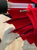 img 1 attached to Shine In The Rain With BESTKEE Lightsaber Umbrella - 7 Color LED Shaft & Bottom Torch (Red) review by Brandon Hayes