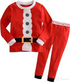 img 4 attached to 👻 VAENAIT BABY Kids Boys Girls Halloween X-Mas Christmas Pajamas Pyjamas Sleepwear Set 12M-12Y