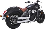 🏍️ enhance your ride with vance & hines twin slash 3" round slip ons chrome 18623 логотип