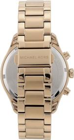img 2 attached to Michael Kors Womens Quartz Stainless Women's Watches : Wrist Watches