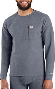 img 1 attached to Carhartt Heavyweight Thermal Sleeve Heather Men's Clothing -- Active
