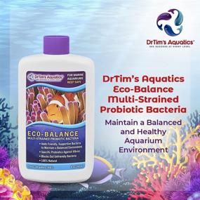 img 3 attached to DrTims Aquatics Eco Balance Multi Strained Probiotic Fish & Aquatic Pets for Aquarium Water Treatments