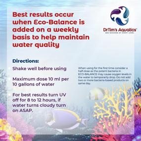 img 1 attached to DrTims Aquatics Eco Balance Multi Strained Probiotic Fish & Aquatic Pets for Aquarium Water Treatments