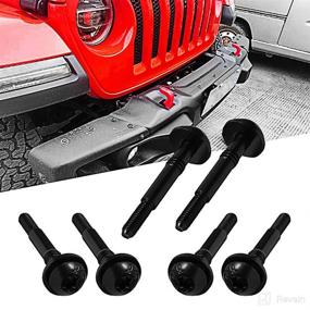 img 3 attached to 🔩 Enhance Your Jeep Wrangler JL: 6Pcs/Set of M8 Torx Replacement Screws for Pillars, Windshield Frame, Hard Door Hinges by Tackpro