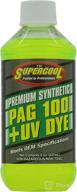 🔍 tsi supercool p100-8d 8 oz pag 100-viscosity plus u/v dye oil in silver - enhanced performance & uv detection logo