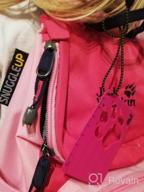 img 1 attached to 🎒 Jack Wolfskin Little Joe Unisex-Youth Backpack, Pink Peony, ONE Size review by Tony Hanson