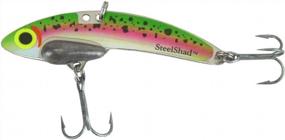 img 4 attached to SteelShad XL-Series Lipless Crankbait (3/4 Oz) - Ideal Freshwater And Saltwater Fishing Lure - Long-Range Casting For Bass, Pike, Musky, Walleye, Trout, Salmon, And Striper