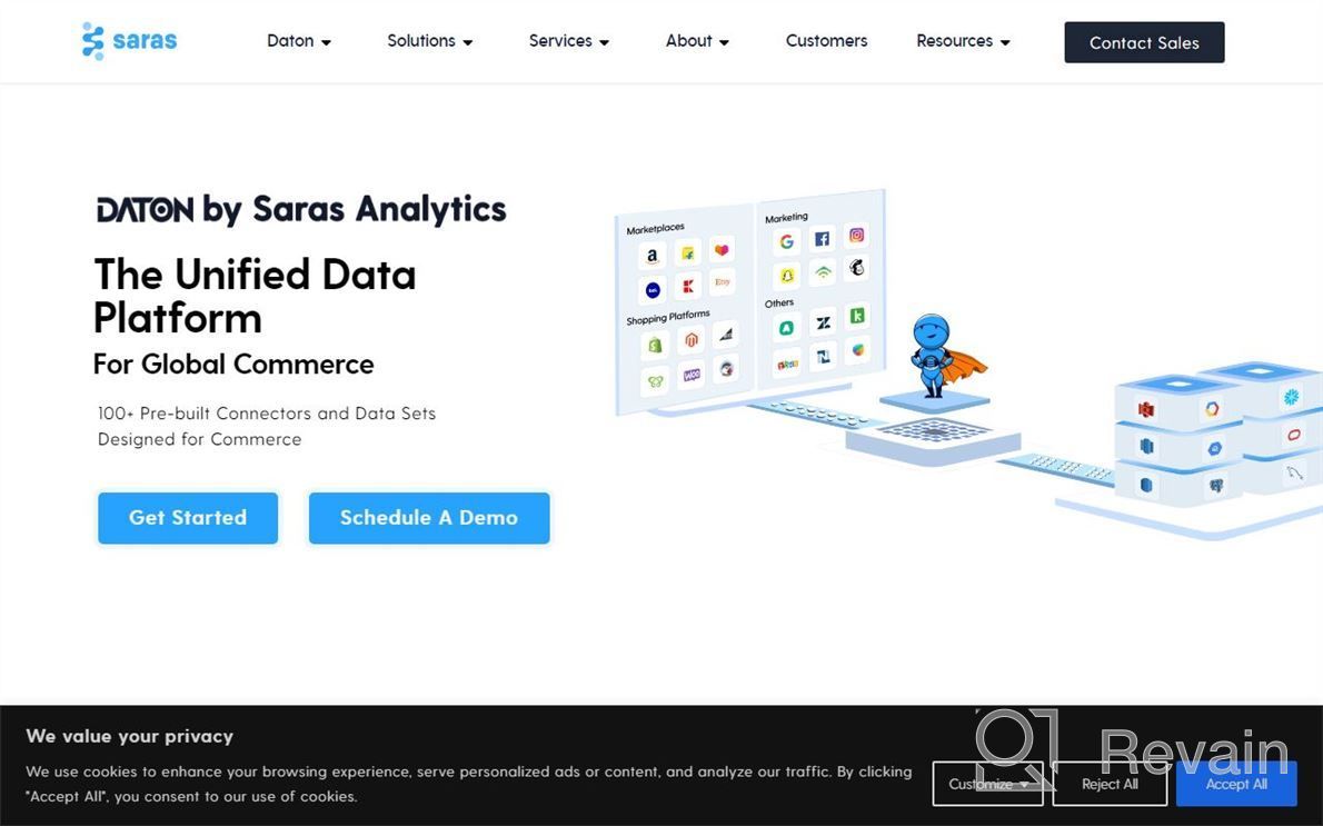 img 1 attached to Saras Analytics review by Ryan Foles