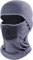 winter balaclava face mask for men & women - dustproof ski mask for skiing & snowboarding logo