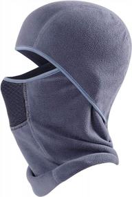 img 3 attached to Winter Balaclava Face Mask For Men & Women - Dustproof Ski Mask For Skiing & Snowboarding